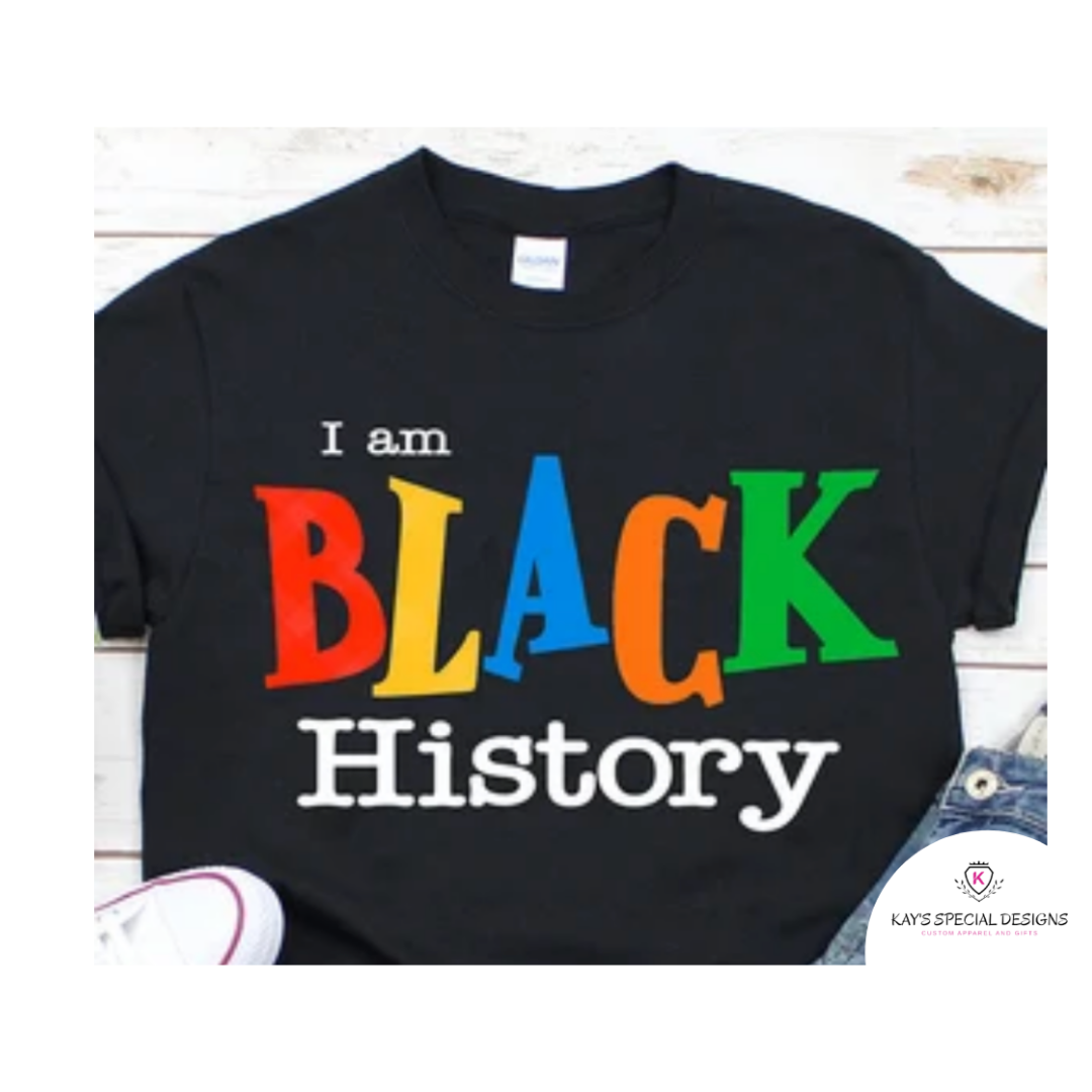 I am Black History Tee