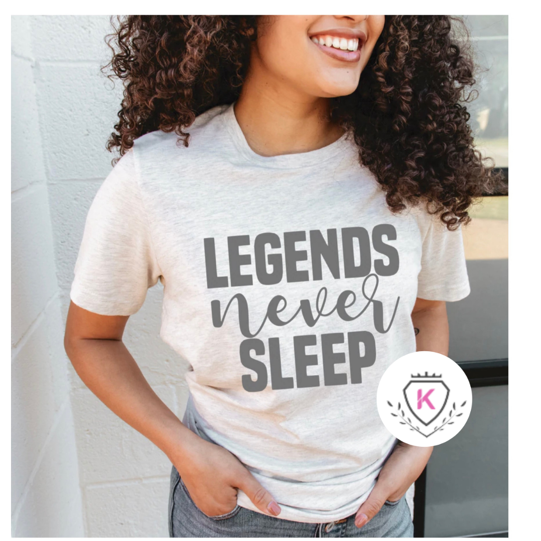 Legends Never Sleep Tee