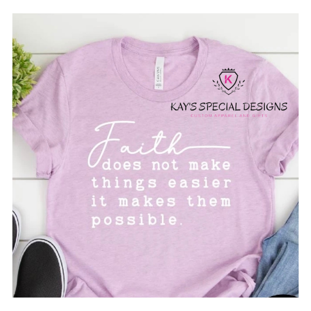 Faith tee