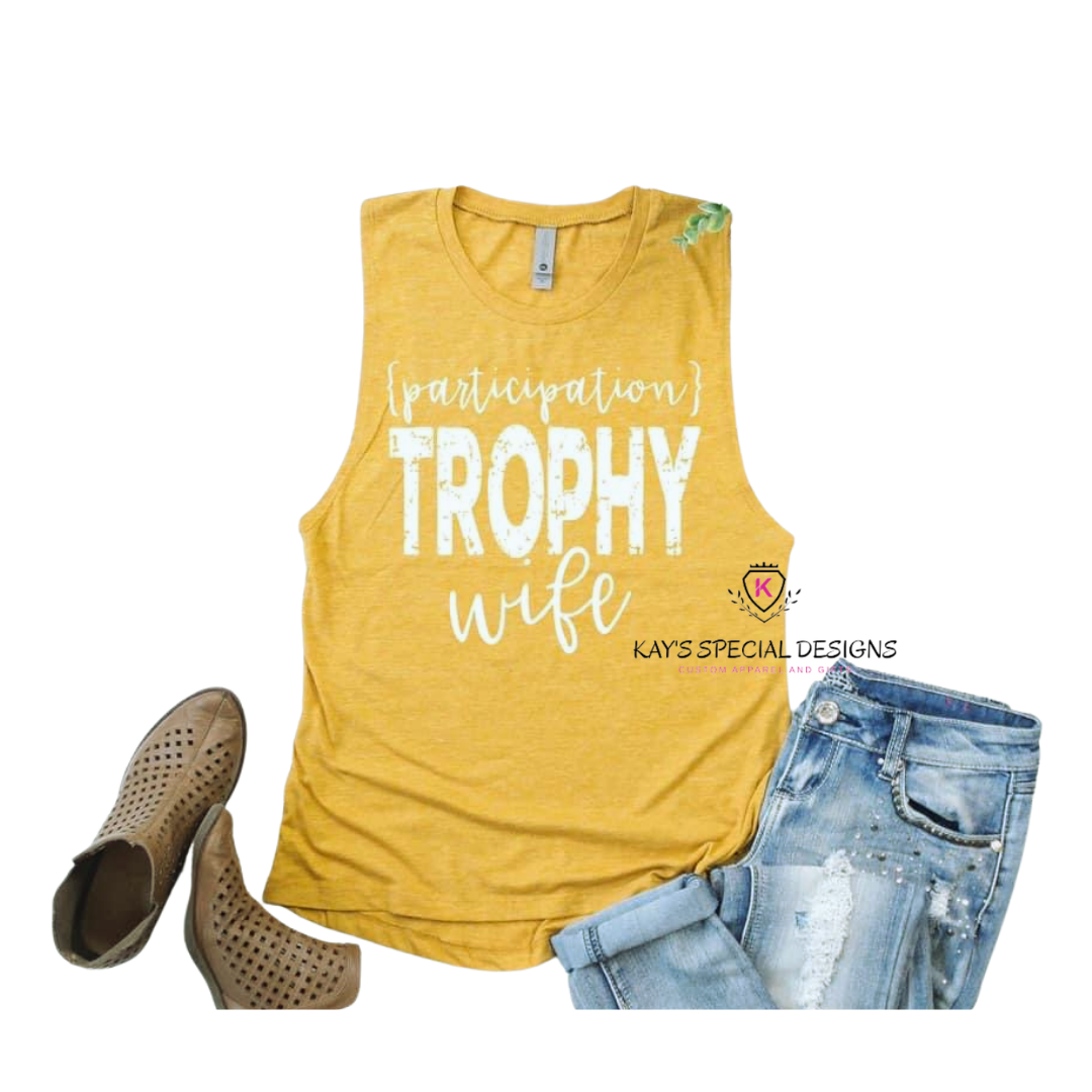 Trophy Wife tee